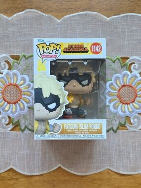 Funko Pop! My Hero Academia Fatgum (Slim Form) Yellow & Black Vinyl Figure #1142